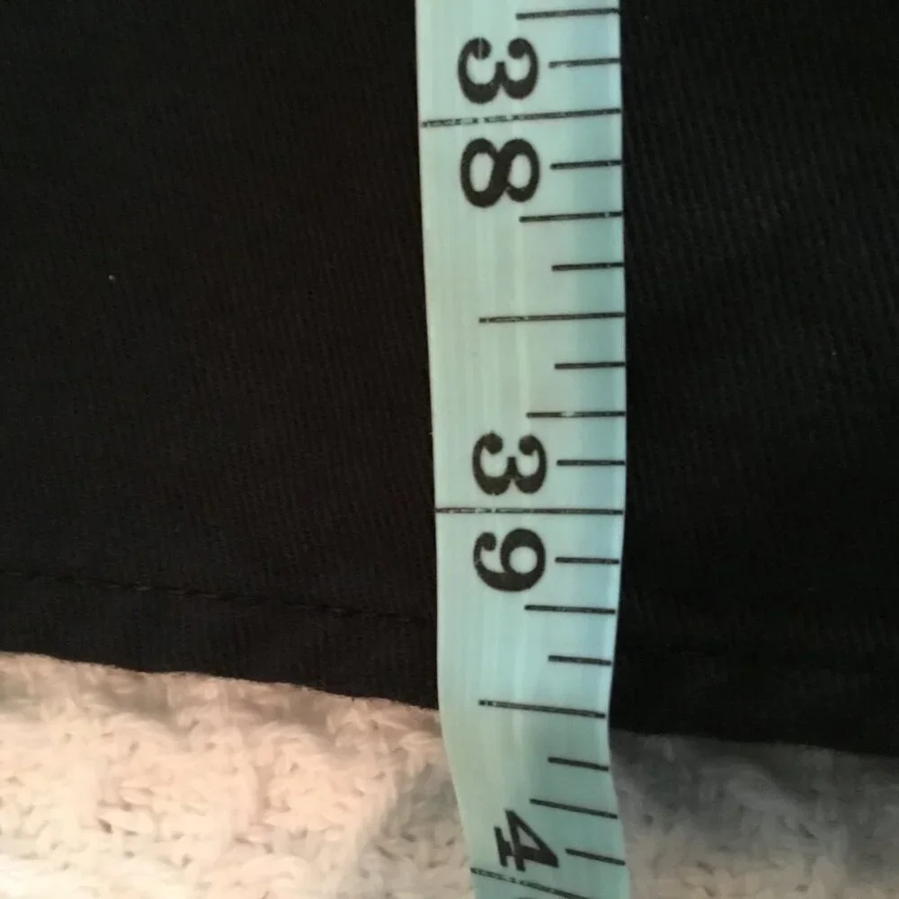 Frontier Classics Black Maxi Skirt Back Ruffles Stretch Band Waist Size M - Picture 6 of 7